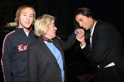 Michael Alden (Producer), Shirley Herz (PR) & Michel Altieri  Photo