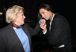 Shirley Herz (PR) & Michel Altieri Photo