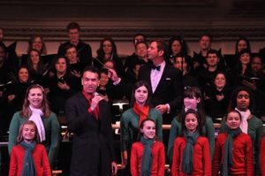 Brian Stokes Mitchell, Steven Reineke, The Camp Broadway Chorus and Essential Voices  Photo