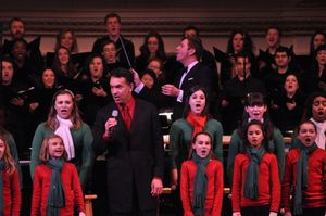 Brian Stokes Mitchell, Steven Reineke, The Camp Broadway Chorus and Essential Voices  Photo