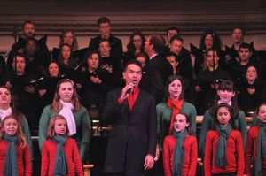 Brian Stokes Mitchell, Steven Reineke, The Camp Broadway Chorus and Essential Voices  Photo