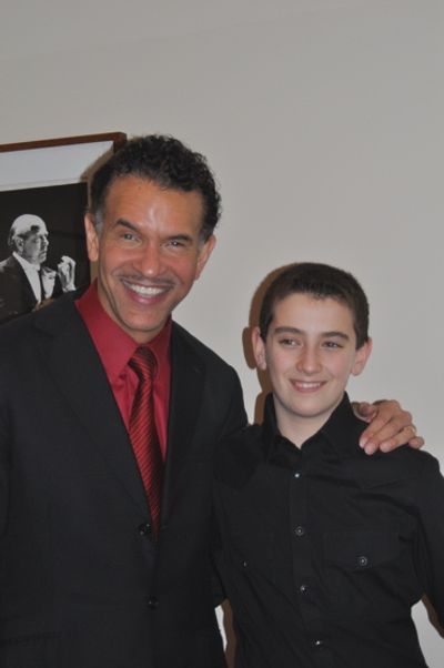 Brian Stokes Mitchell and Jared Silverstein Photo