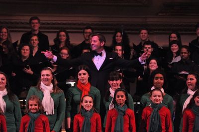 Steven Reineke, The Camp Broadway Chorus and Essential Voices USA Photo