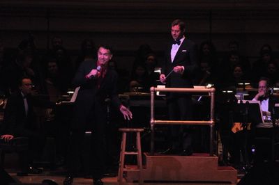 Brian Stokes Mitchell and Steven Reineke Photo