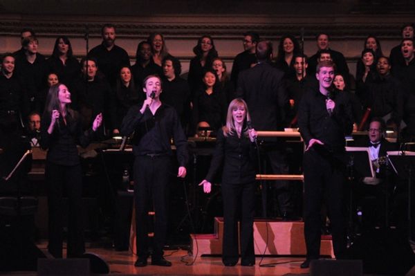 Lauren Frankovich, Arlo Hill, Brian Mummert and Amanda Wertz of Essential Voices USA Photo