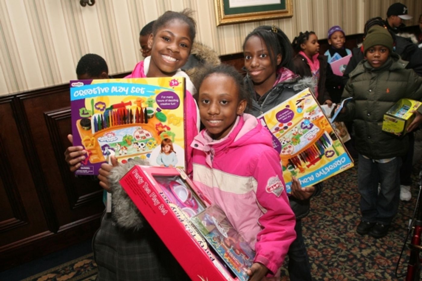Photo Coverage: BP Markowitz Welcomes 3,000 Kids to Receive Free Toys at Holiday Celebration  Image
