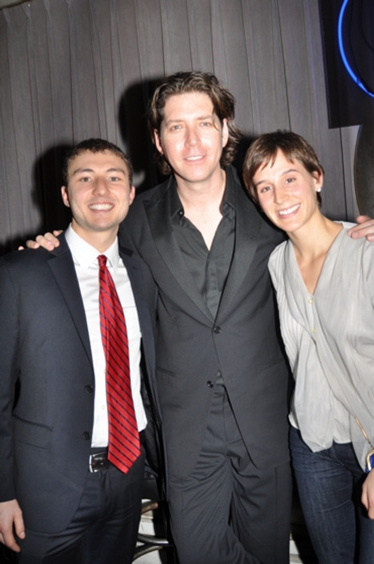 Andrew Mancilla, James Barbour and Carla Sanderson at 