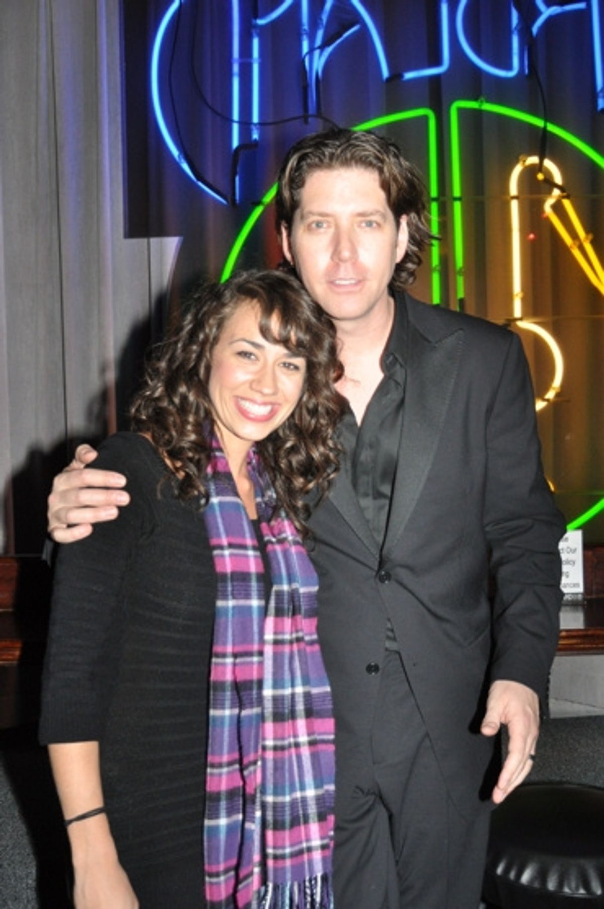 Colleen Ballinger (Miranda Sings) and James Barbour at 