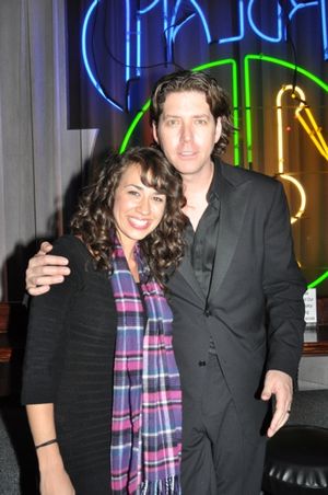 Colleen Ballinger (Miranda Sings) and James Barbour Photo