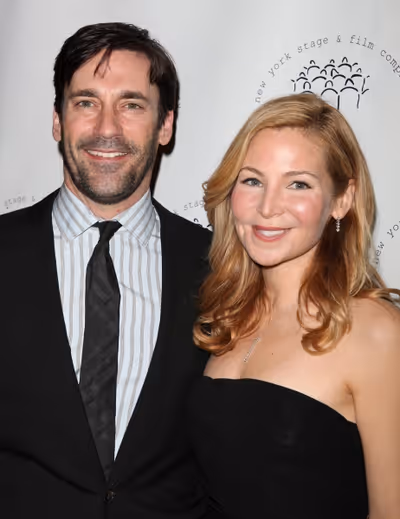 Jon Hamm & Jennifer Westfeldt  Photo
