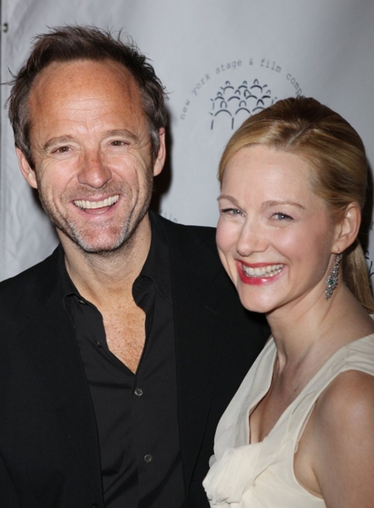 John Benjamin Hickey & Laura Linney at 