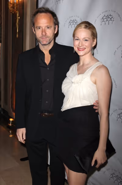 John Benjamin Hickey & Laura Linney Photo
