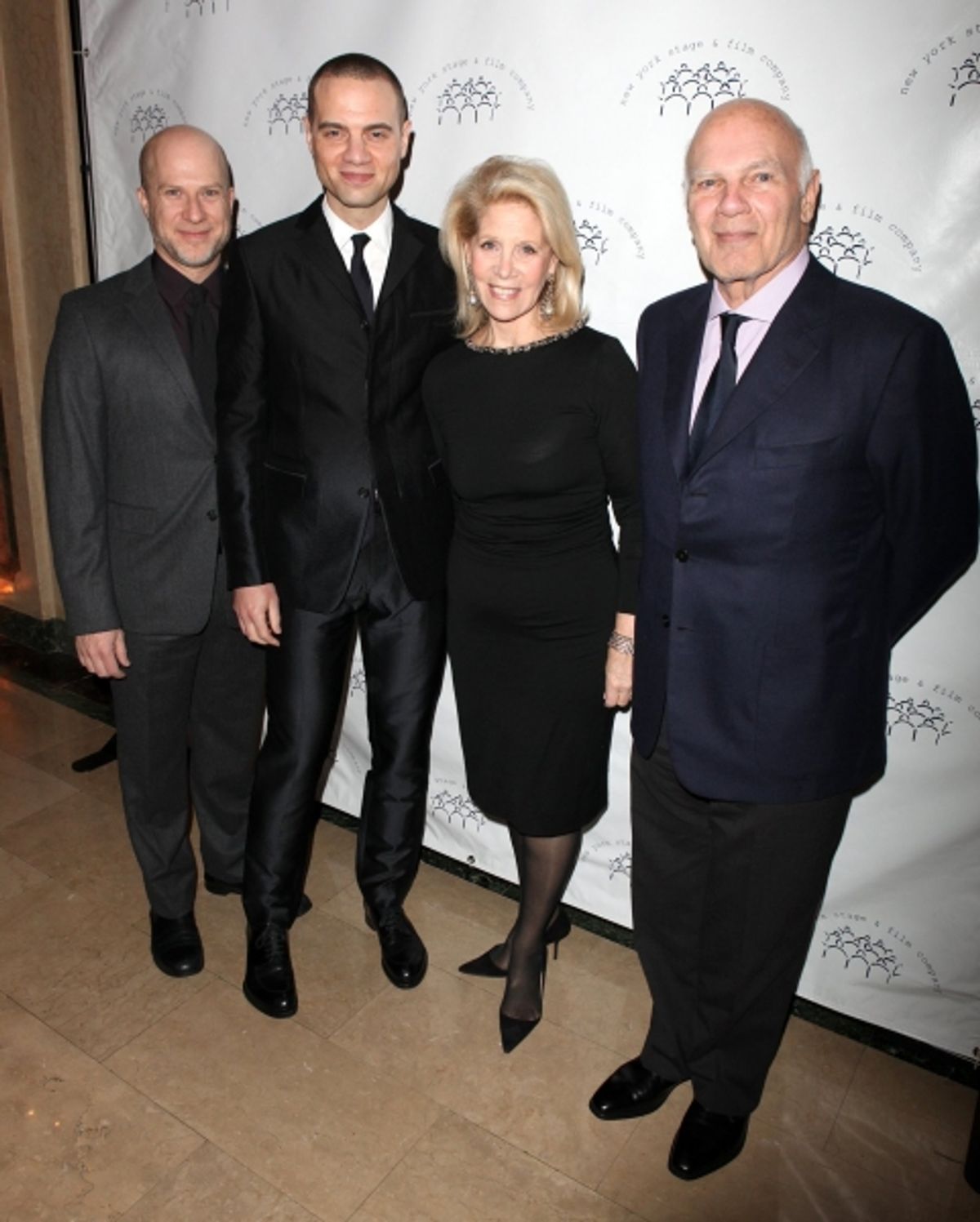 Richie Jackson, Jordan Roth, Mom Daryl Roth & Dad Steven Roth at 