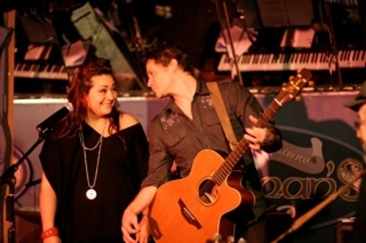 Susan Dunstan and  at 