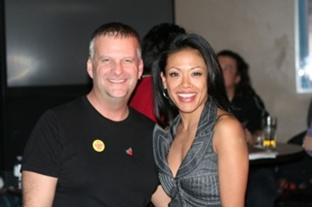 Organizers for the event James Quigley and J. Elaine Marcos
 at 