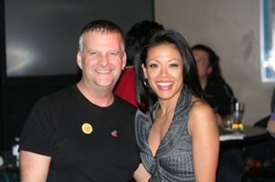 Organizers for the event James Quigley and J. Elaine Marcos
 Photo