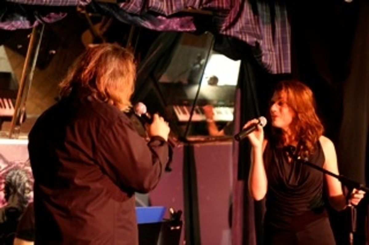 Tad Wilson and Jessica Phillips  at 