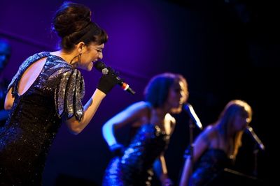 Shoshana Bean, Melanie Nyema and Autumn Rowe Photo