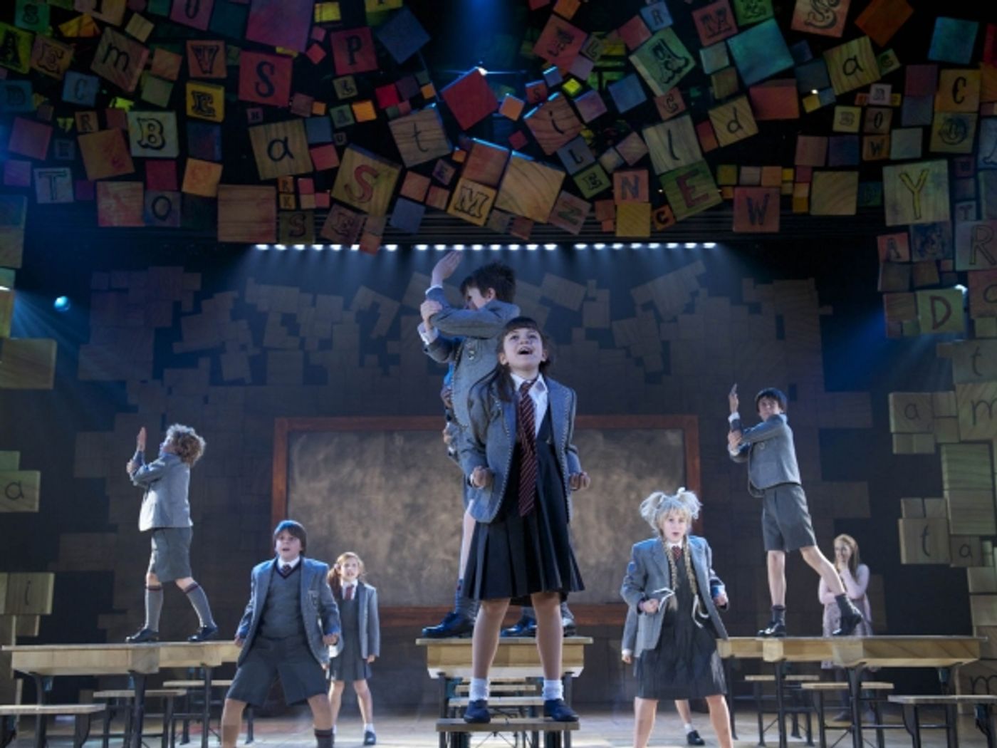 Photo Flash: Royal Shakespeare Company's MATILDA Production Shots  Image