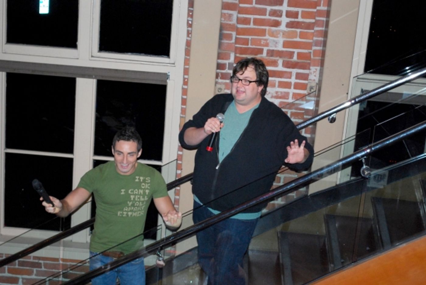 Photo Flash: NEXT TO NORMAL Tour Cast Visits Musical Mondays  Image