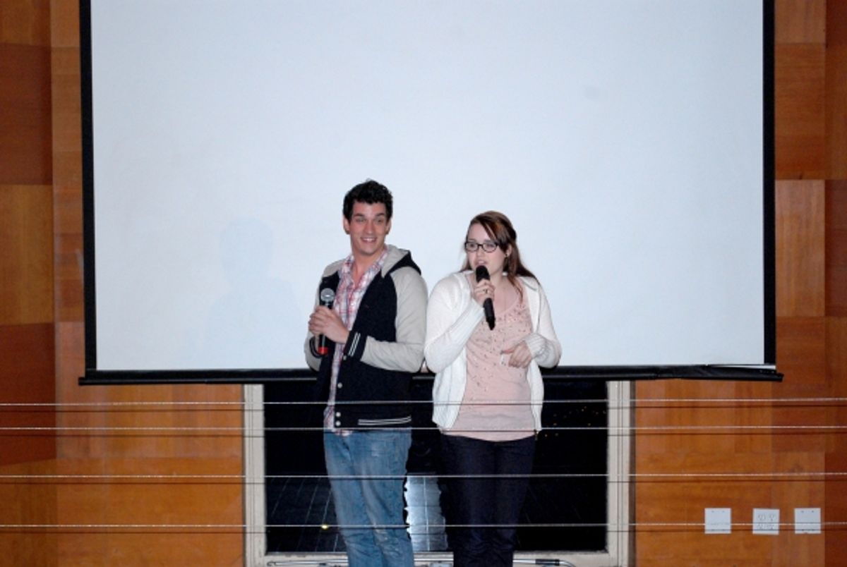 Preston Sadleir, Caitlin Kinnunen at 