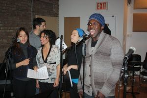 Joshua Henry (The Scottsboro Boys) donated his time to perform and is the Writer of the Theme song DARE TO GO BEYOND @ BroadwayWorld Joshua Henry (The Scottsboro Boys) donated his time to perform and is the Writer of t Photo