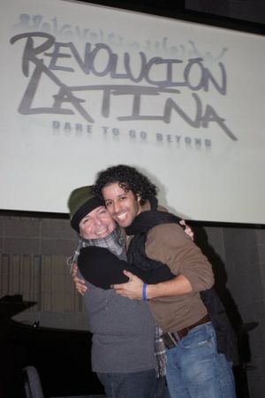 Luis Salgado and Lou Briel @ BroadwayWorld Luis Salgado and Lou Briel Photo