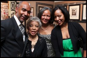 John Davis, Ruby Dee, Dorothy Davis, Janelle Gardner Photo