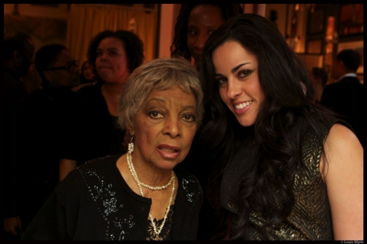 Ruby Dee, Andrea Itrube at 
