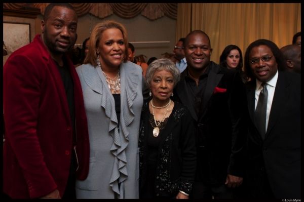 Malik Yoba, Georgia Noone-Sherrod, Ruby Dee, Kevin E. Hooks, Curtis King Photo