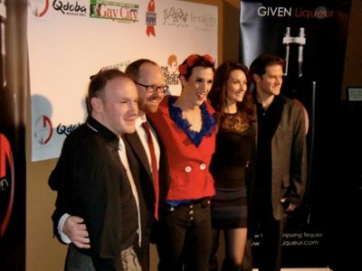 Sean Carlson, Jamie McGonnigal, Marti Gould Cummings, Laura Benanti, Steve Pasquale Photo