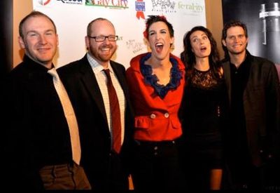 Sean Carlson, Jamie McGonnigal, Marti Gould Cummings, Laura Benanti, Steve Pasquale Photo