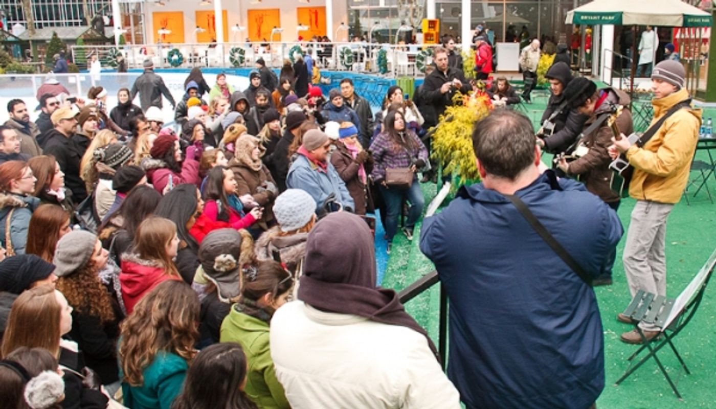Photo Coverage: AMERICAN IDIOT Plays Bryant Park for BC/EFA  Image