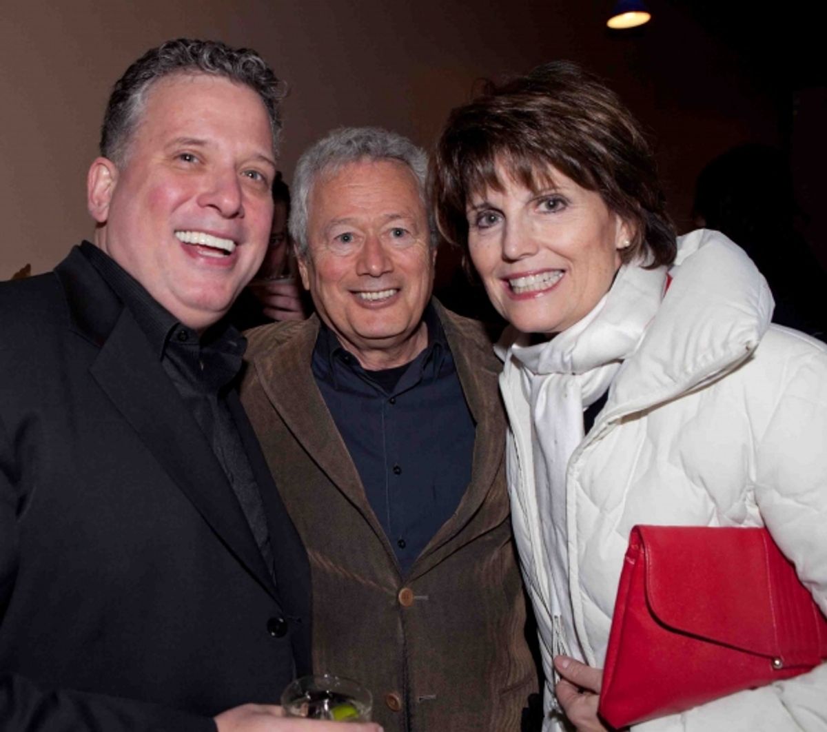 Billy Stritch, Stephen Sorokoff, Lucie Arnaz at 