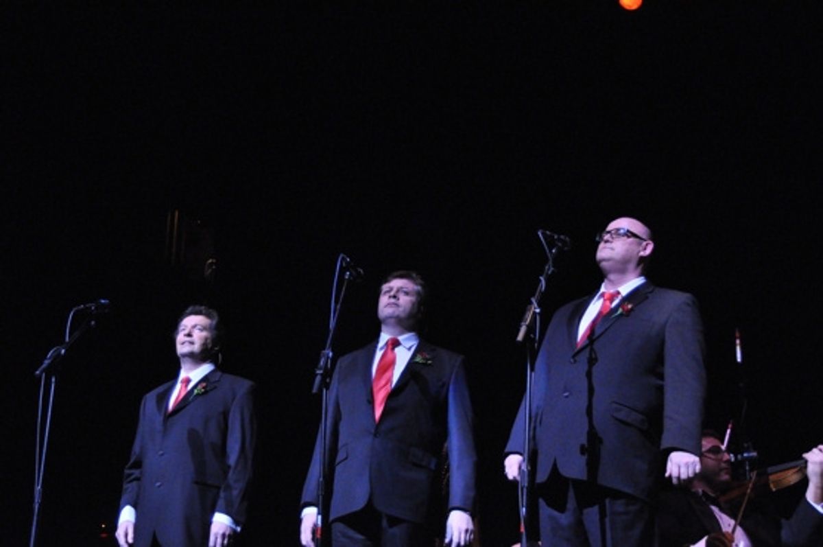 Finbar Wright, Anthony Kearns and Ronan Tynan at 