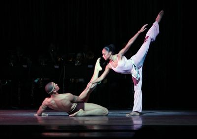 Clifton Brown (King Solomon) & Linda Celeste  Photo