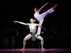 Clifton Brown (King Solomon) & Linda Celeste  Photo