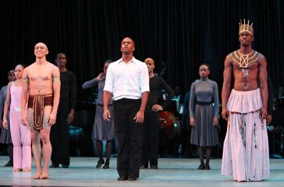 Clifton Brown & Glenn Allen Soims & Jamar Roberts (Curtain Call) Photo