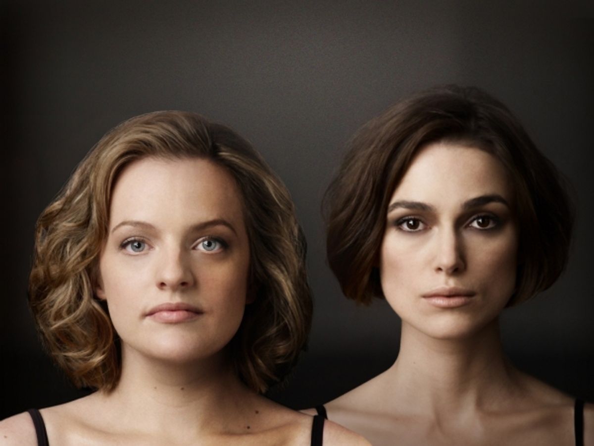Elisabeth Moss and Keira Knightley at 