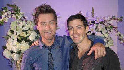 Lance Bass and David Moretti Photo