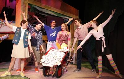 back row (l-r) Katie Whetsell, Noah Zachary, Jared Picone; front row (l-r) David McDa Photo