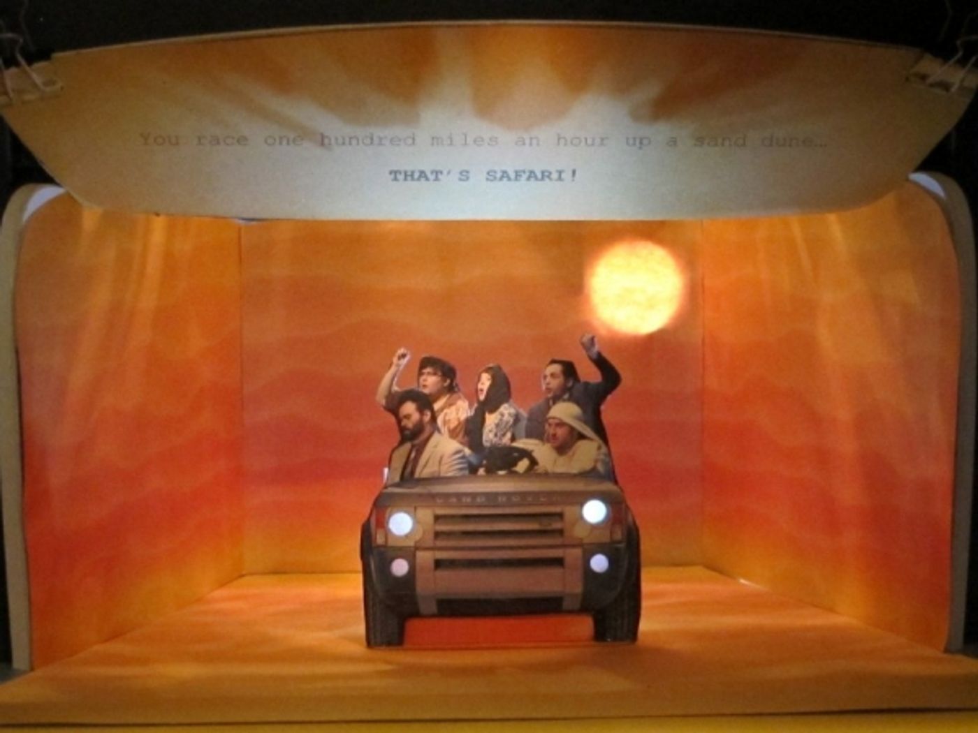 Photo Coverage: Set & Costume Designs for THE ROAD TO QATAR  Image