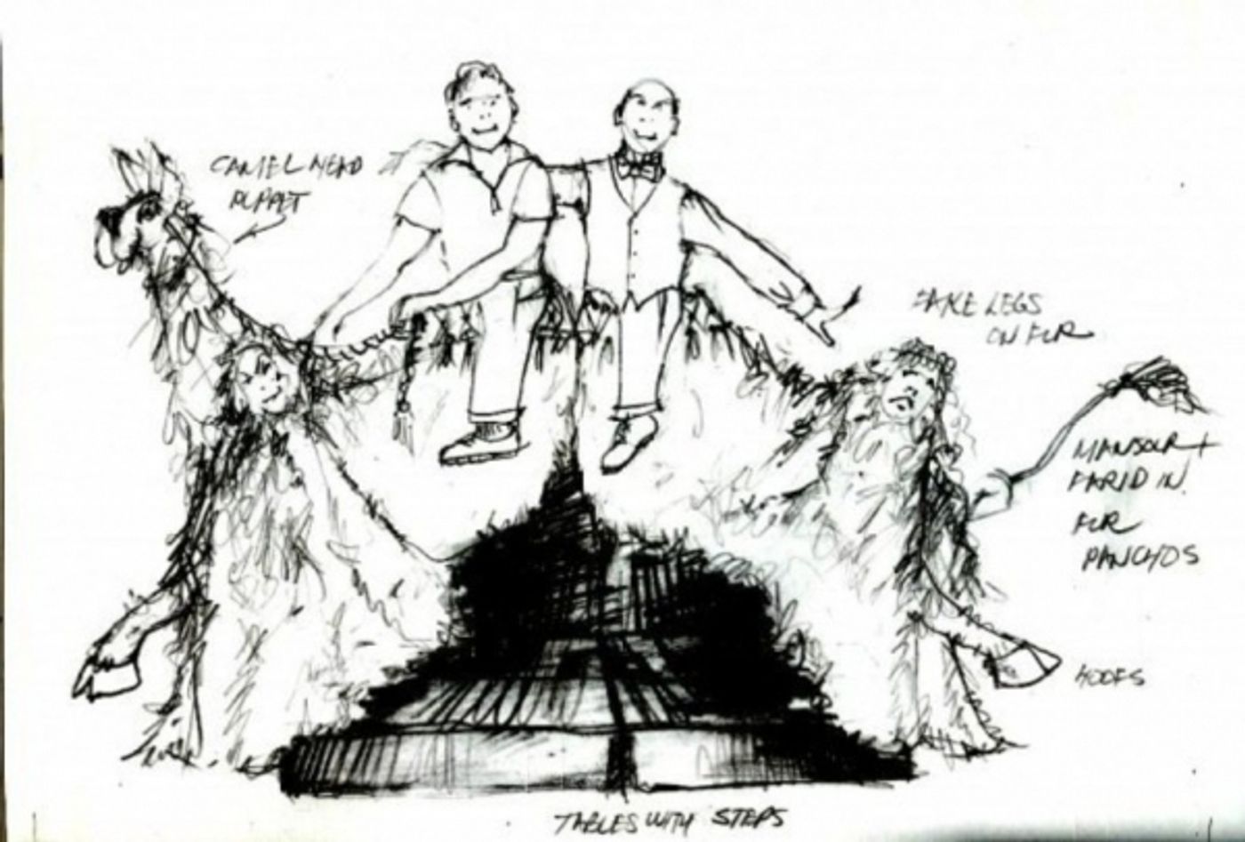 Photo Coverage: Set & Costume Designs for THE ROAD TO QATAR  Image