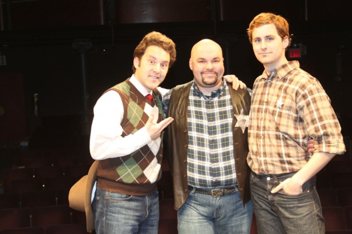 Michael Puglia, Michal Salonia and Spencer Andrew Taylor at 