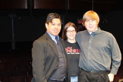 Jonathan G. Galvez (Theatrical Gems Artist in Residence), Claudia Stuart (Theatrical  Photo