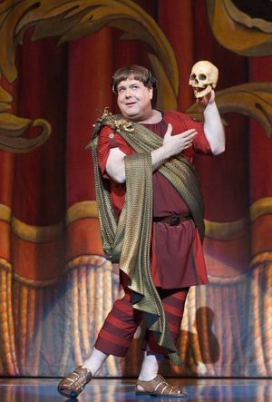 Bruce Dow as Pseudolus @ BroadwayWorld Bruce Dow as Pseudolus Photo