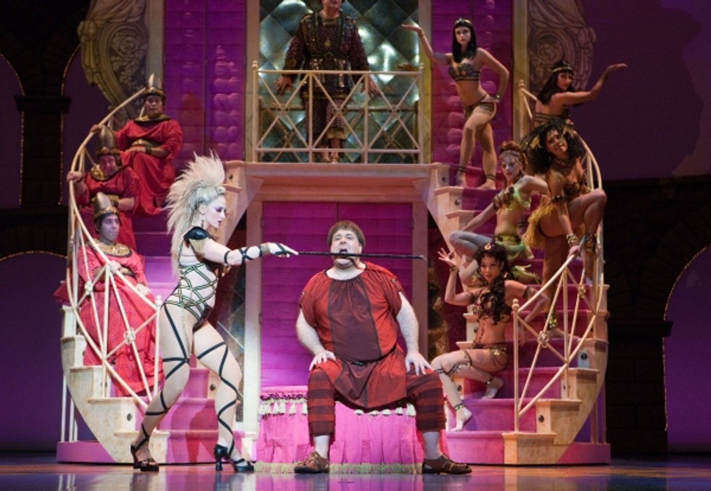 Photo Coverage: New Production Photos from A Funny Thing Happened on the Way to the Forum  Image
