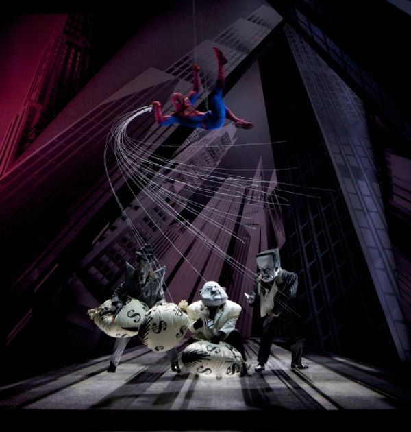 Spider-Man saves the day! Photo