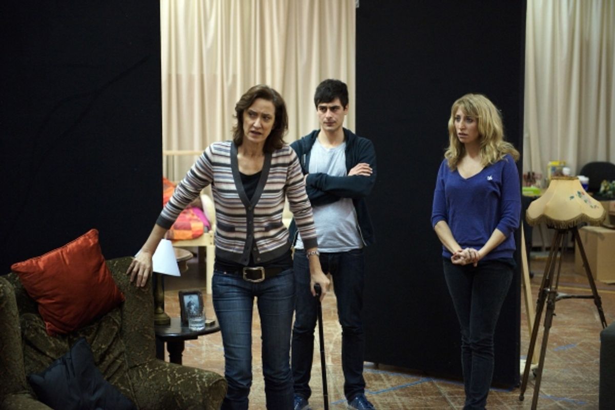 Haydn Gwynne, Vincent Montuel, and Daisy Haggard at 