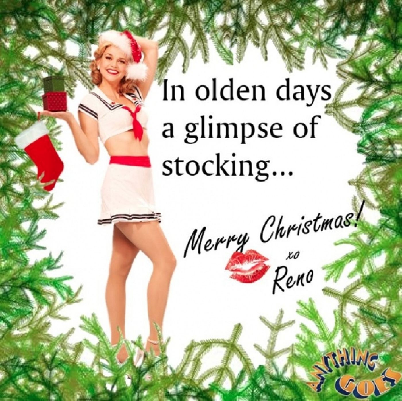 Photo Flash: 'Reno' Wishes You a Merry Xmas!  Image